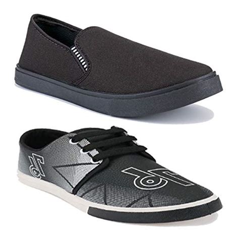 Buy Camfoot Multicolor Sneakers - 9 UK (43 EU) (Combo-(2)-1141+1031-9 ...
