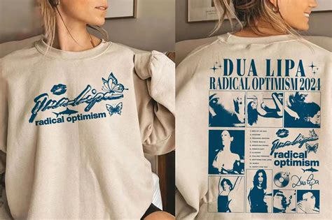 Dua-lipa 2side Radical Optimism Album Sweatshirt, Radical Optimism ...