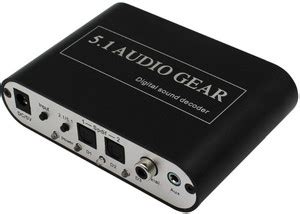 mytechvision 5.1 Audio Decoder Converter Digital to Analog Decoder ...