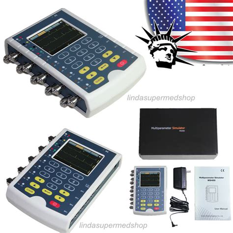 Multi Parameters Simulator Patient ECG IBP Resp Temp | Ubuy India