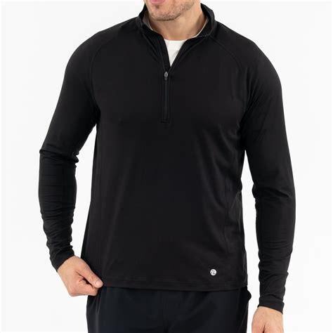 Tailwind Performance Q-Zip | Solid - Midnight Black | Rhoback