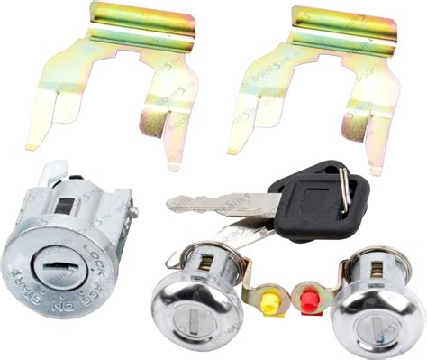 Buy Door Lock Ignition Cylinder Set For Isuzu NPR NPR-HD NQR GMC Chervy ...