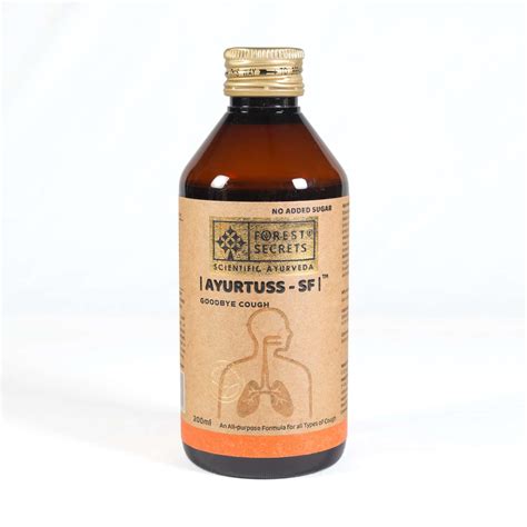 Buy FOREST SECRETS AYURTUSS COUGH SYRUP | NO ADDED SUGAR| FOR ALL TYPES ...