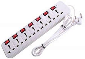 D-DEVOX Extension Strip with Power on/Off Switch, Fuse and Spark ...