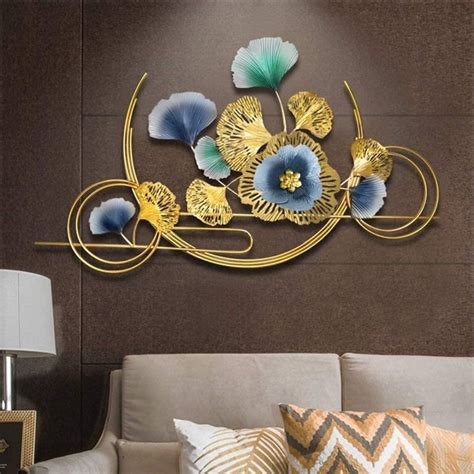Luxar Round Décor Metal Wall Art for Living Room (50 x 30 Inches) – Hansart