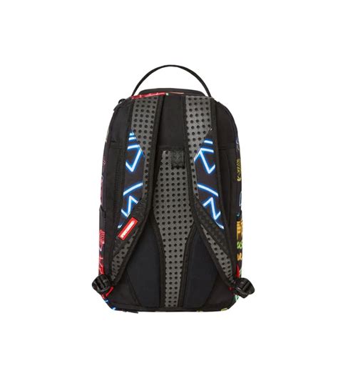 Zaino Sprayground Neon Shujuki Nero Unisex