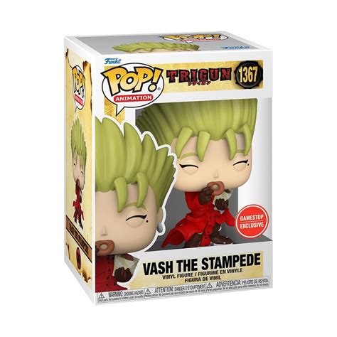 Funko Pop Animation: Trigun - VASH The Stampede w/Donuts Figure ...