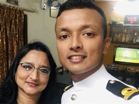 Cedric Cyril young man from Ahmedabad, joined Navy as officer and ...