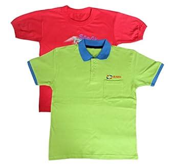 Buy DT GARMENTS Boys' T-Shirts -Pack of 2 (DT Garments 008-S, Green and ...