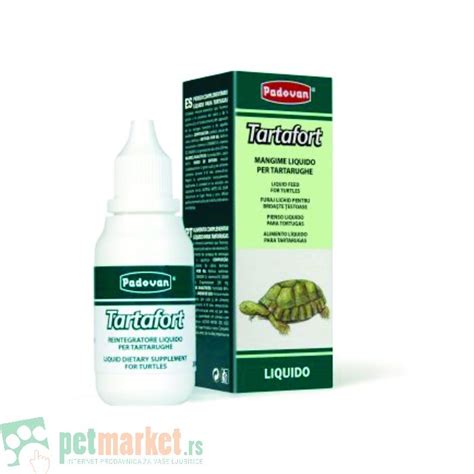 Padovan: Preparat za jačanje oklopa vodenih kornjača Tartafor, 30 ml