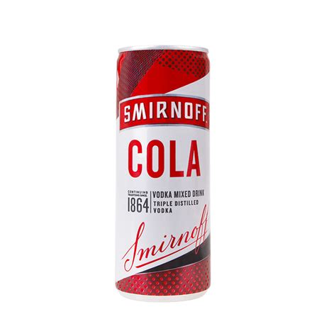 Smirnoff & Cola 0,25l 5% | Excaliburshop