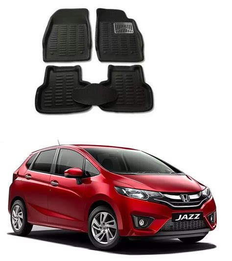 Arneja 3D/4D Black Mat for Honda Jazz (Model Year: 2015-2018) Car ...