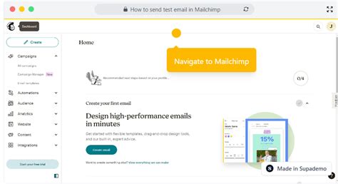 Image result for Test Email MailChimp