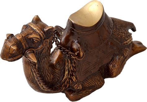 Buy Sitting Camel Showpiece Brass Showpiece Online at Best Price