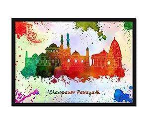 LAB NO 4 Champaner Pavagadh World Heritage Site Artistic Art Canvas ...