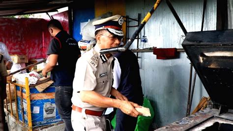 Free Photo : Mizoram police bruns seized drugs valued at Rs 2,362 cr at ...