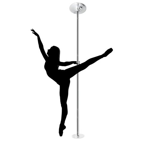 Nouva 45mm Professional Stripper Dance Pole, Spinning or Static Dancing ...