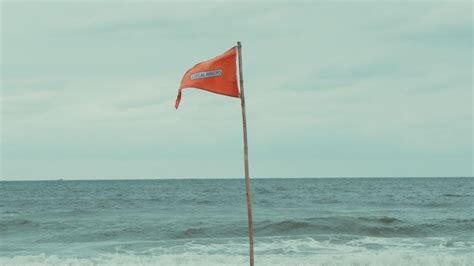 Wallpaper flag, ocean, water, waves hd, picture, image