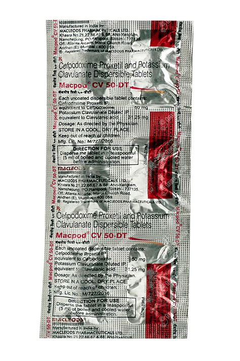 Macpod Cv 50/31.25 MG | Order Macpod Cv 50/31.25 MG Tablet Dt Online at ...
