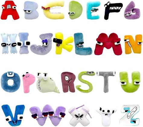Alphabet Lore Plush,26 Pcs Alphabet Lore Plush Animal Toys,Fun Stuffed ...