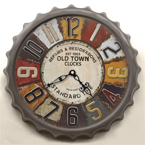 Buy Old Town Wall Clock Online at Low Prices in India - Amazon.in