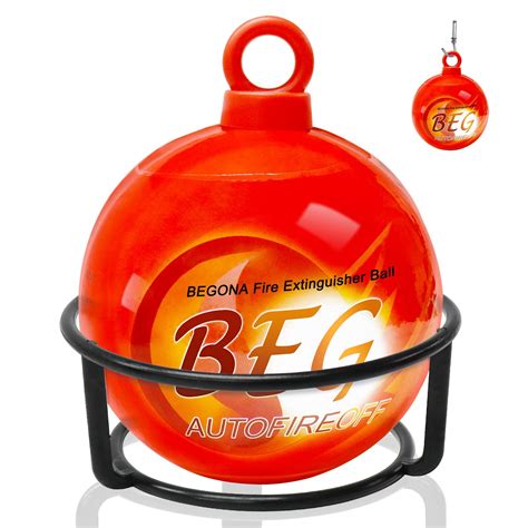 Automatic Portable Fire Ball Extinguisher With Bracket And Hook Mount ...