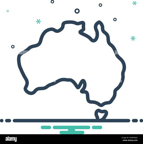 Icon for australia,map Stock Vector Image & Art - Alamy
