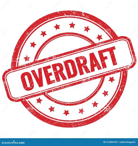 Image result for Stamp Clip Art Overdraft