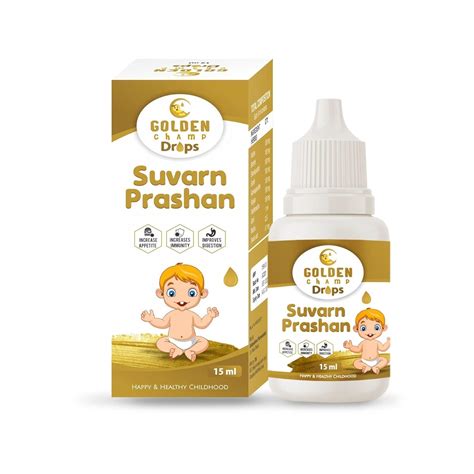 Buy Golden Champ Drops Swarna prashana drops with Gold Ash | Swarna ...