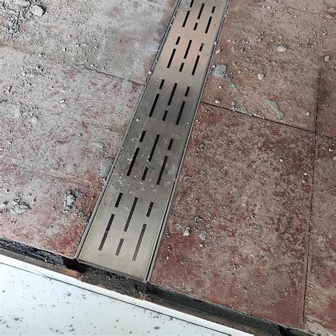 Yard Drainage System Kit - Slim Outdoor Drainage Channels with ...