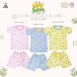Promo Beeloft Setelan Pendek Anak - The Secret Garden Series - Beauty ...