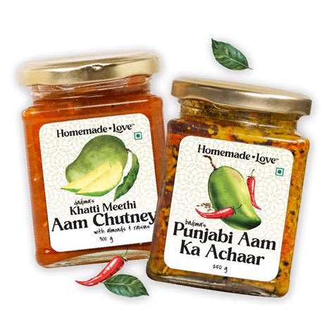 Mango Tango Combo - Homemade Love - Traditional pickles | Fresh Fruit ...