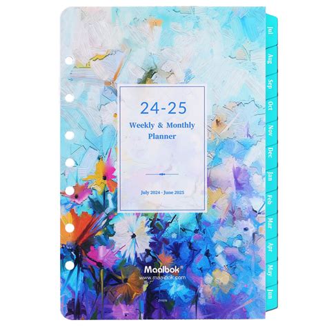 2024-2025 Planner Refills - 7 Holes Punched, Planner Refills 2024-2025 ...