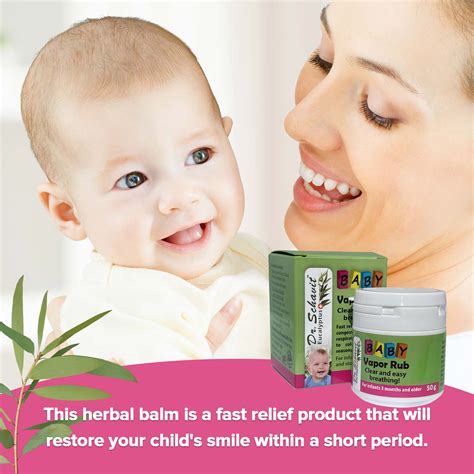 DR. SCHAVIT Baby Soothing Chest Rub. Vapor Rub – Nasal Congestion Balm – Aptekoff.com
