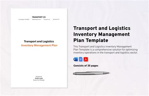 Image result for Logistics Plan Example