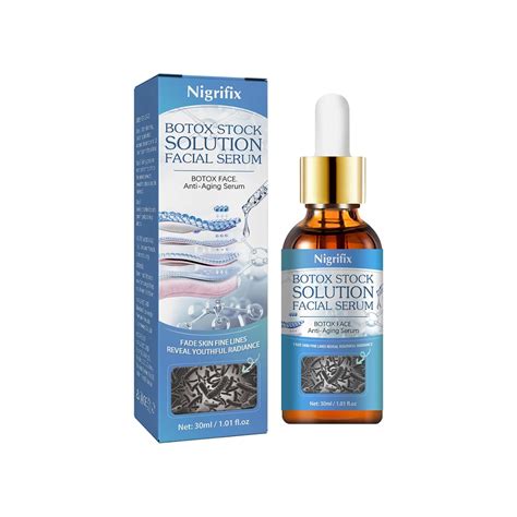 Nigrifix Anti Aging Facial Serum with Botox, Retinol, India | Ubuy