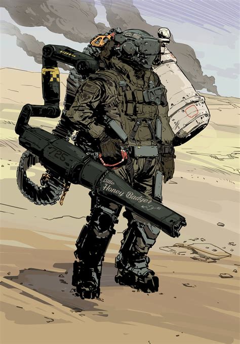 Soldier Concept Art