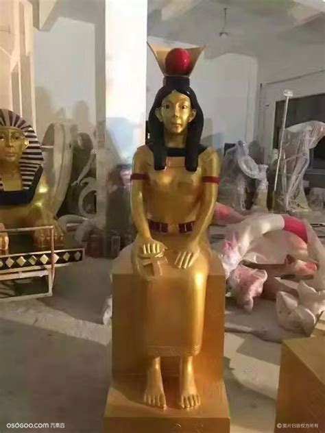 埃及法老人物玻璃钢模型国王艳后出租租赁出售|资源-元素谷(OSOGOO)