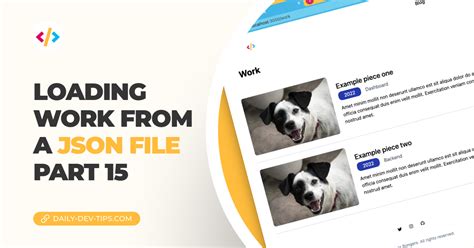 JSON Data Loading 的图像结果