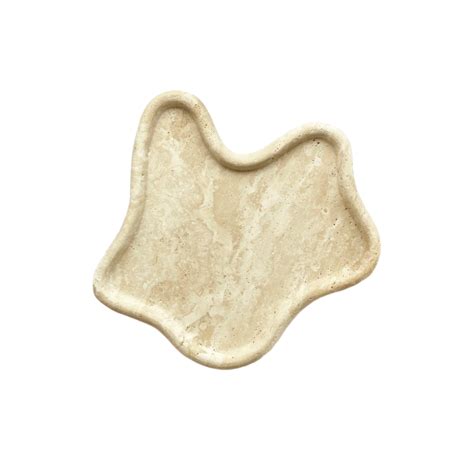 Travertine Curved Tray – Papier Hq