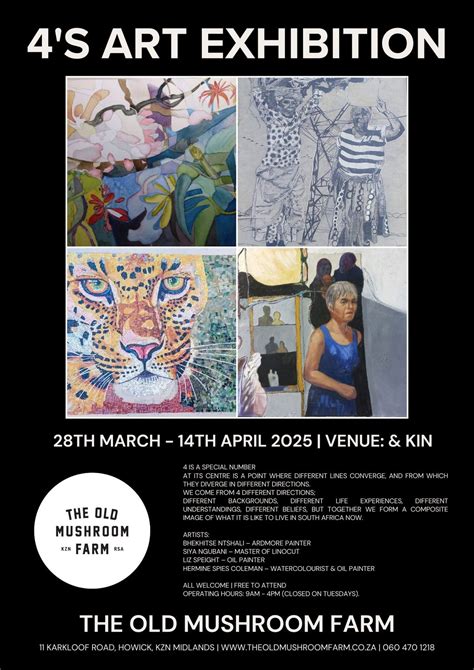 4s Art Exhibition , 11 Karkloof Road, 3290 Howick, South Africa, 28 ...