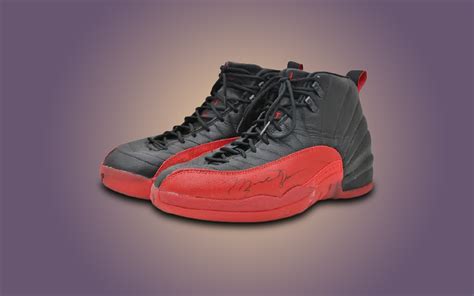 Michael Jordan’s “Flu Game” Air Jordan 12’s - $104,765 | GODLY SOLES