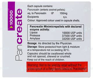 Pancreate 10000 Capsule: Uses, Side Effects, Price & Substitutes