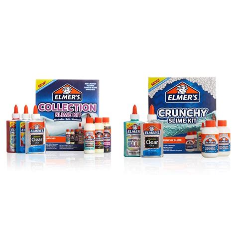 Buy Elmer's Collection Slime Kit Supplies Include Glow in The Dark ...