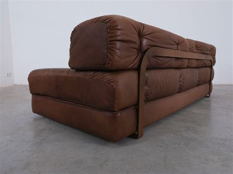 Karl Wittmann Atrium Leather Sofa, 1970 - Sofa in Brown Leather ...