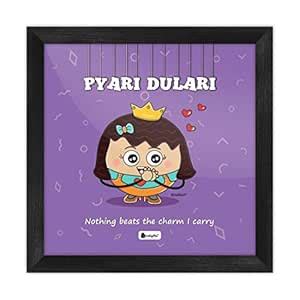 Buy Indigifts Funny Gift for Girl Best Friend Sister Pyari Dulari ...