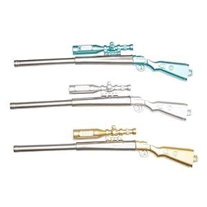 Zest4Kids Gun Shape Sniper Rifle Pen With Torch Light for Writing ...