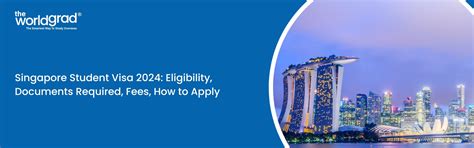 Singapore Student Visa: Types, Requirements, Fees, How to Apply