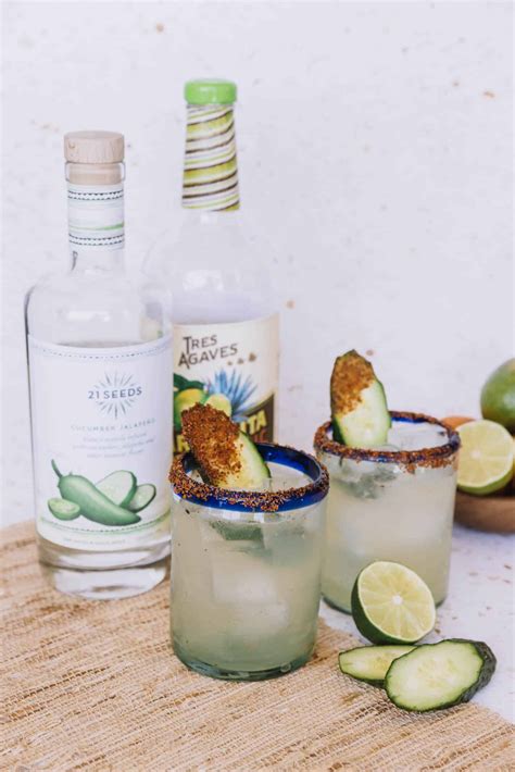 Spicy Cucumber Margarita Recipe - an indigo day - Lifestyle Blog