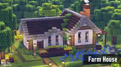 Image result for Minecraft Farm House Tutorial Step by Step